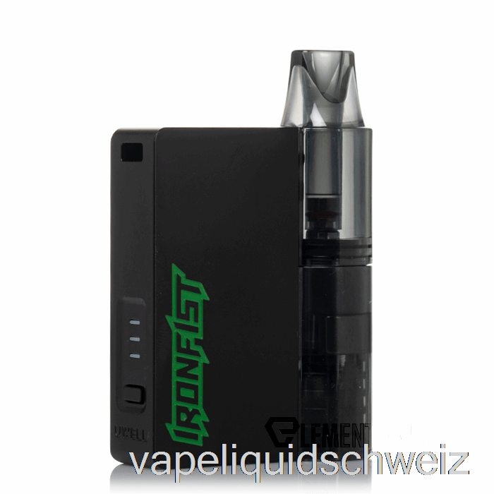 Uwell Caliburn & Ironfist L 16W Pod System Mattschwarz Vape Ohne Nikotin